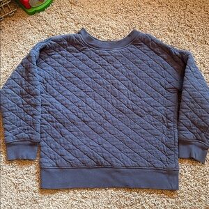 Hanna Andersson Quilted Sweatshirt size 5